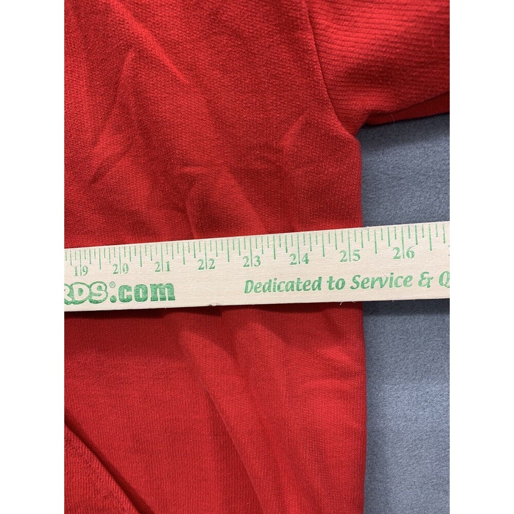 Athletic Works Men Zip Up Hoodie Size 2XL 50-52 Red Athletics Sports Workout - Picture 6 of 11